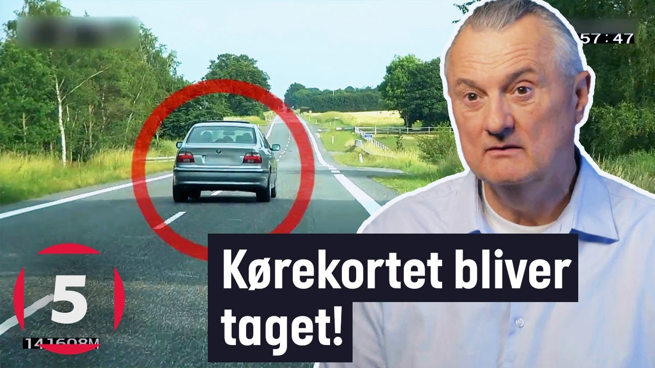 Bilist f&aring;r frataget sit k&oslash;rekort efter 1.5 m&aring;ned! | Fanget P&aring; Politiets Kamera | Kanal 5 Danmark