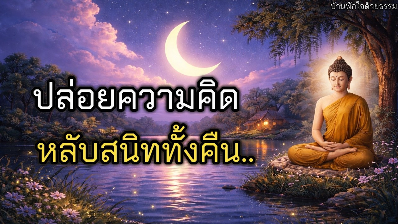 ฟังธรรมะหลับลึก | ปล่อยความคิด หลับสนิททั้งคืน  EP.7