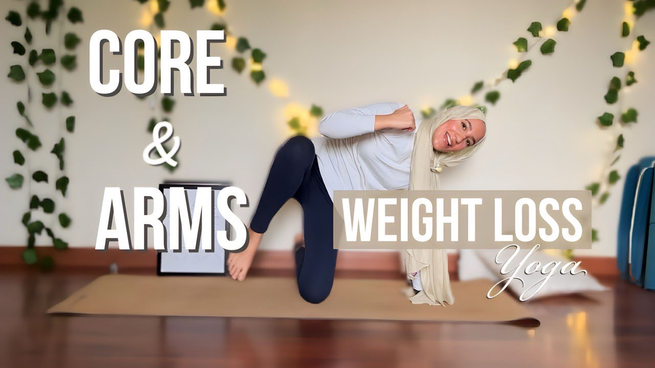 Core Yoga | Yoga With Rawda | يوجا لتقويه عضلات البطن و الأذرع