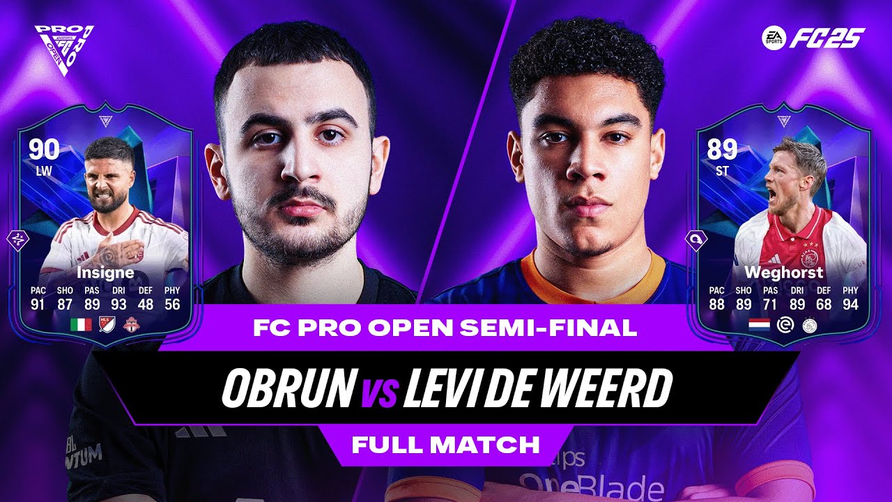Win = Finalist! | Obrun v Levi de Weerd | FC Pro Open | Full Match