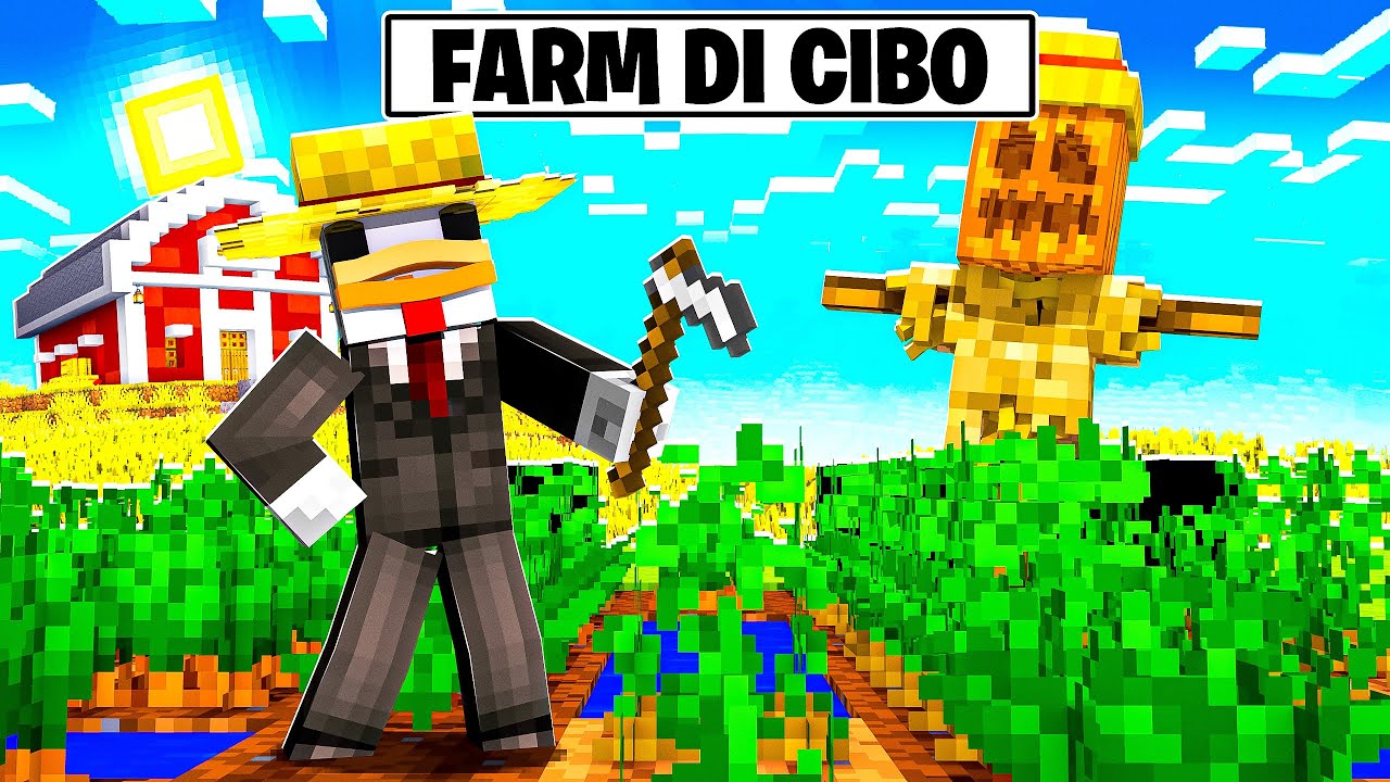 LA MIA NUOVA FARM DI CIBO SU MINECRAFT