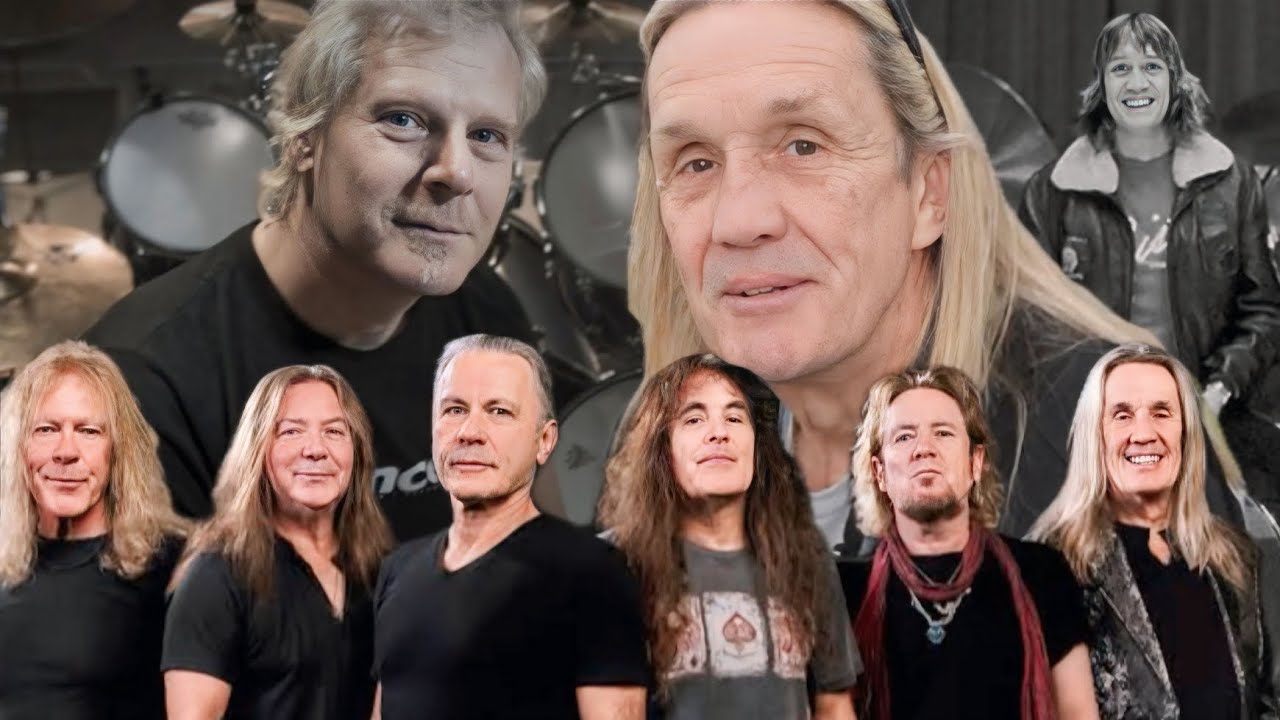 Iron Maiden discusses Nicko McBrain's replacement by new drummer Simon Dawson #ironmaiden