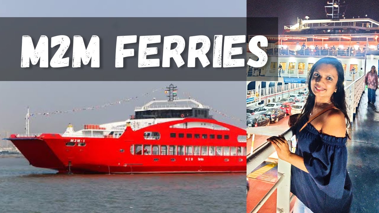 M2M Ferries Mumbai | Exploring Mandwa Port | Ro-Pax Terminal