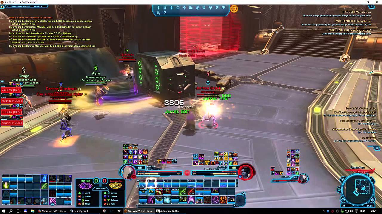 SWTOR Vorsaison Tofn Ranked PvP vs Reckoning