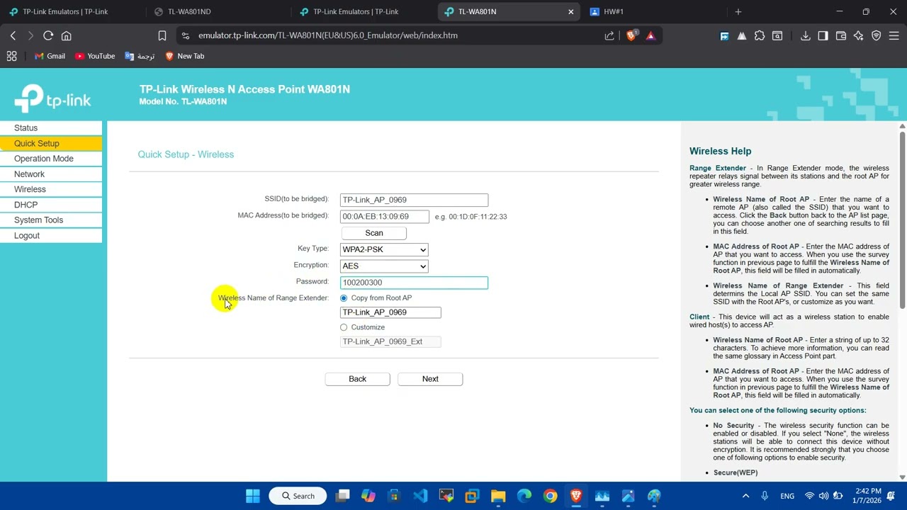 TP-Link: AP, Repeater & Client