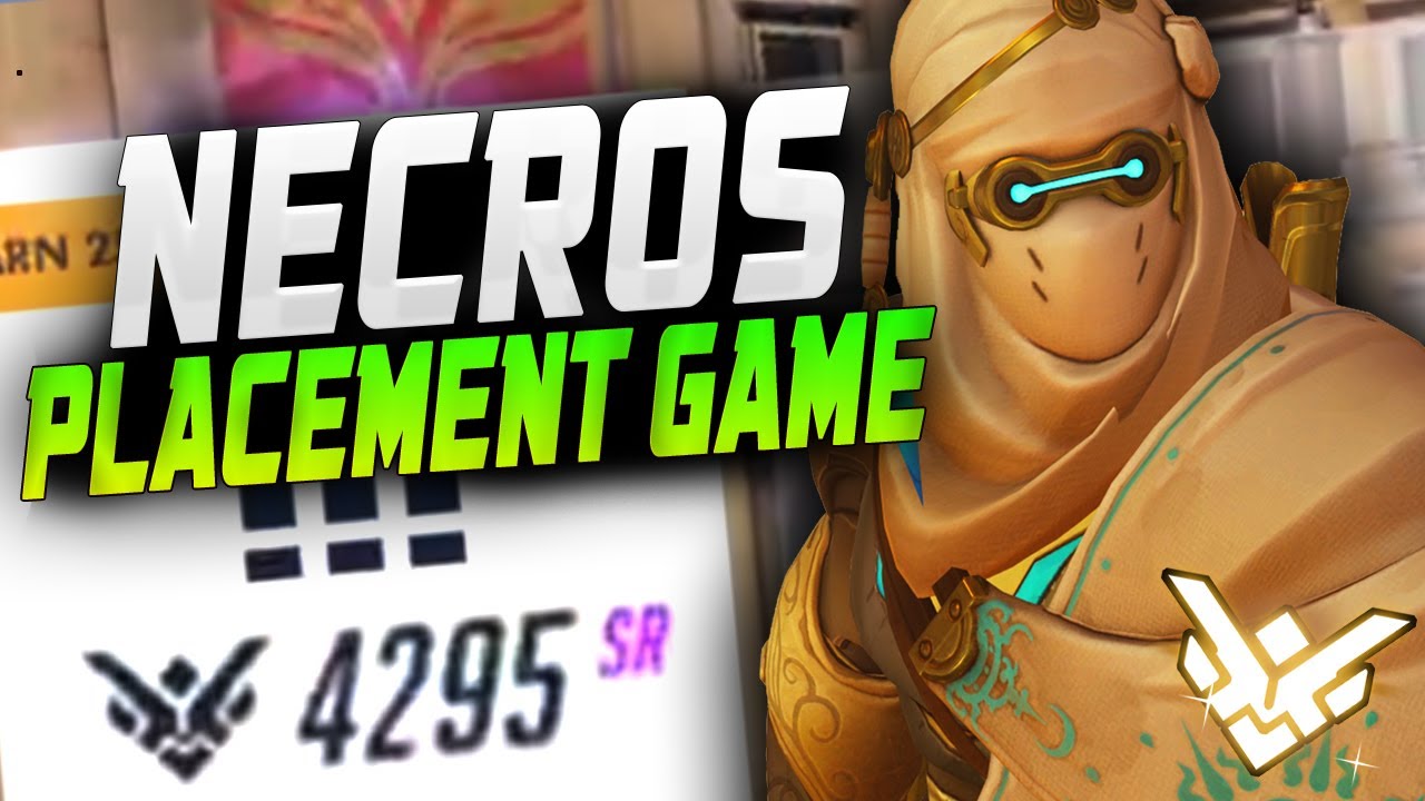 NECROS GENJI - FINAL PLACEMENTS GAME! HUGE SR?! [ OVERWATCH SEASON 22 TOP 500 ]