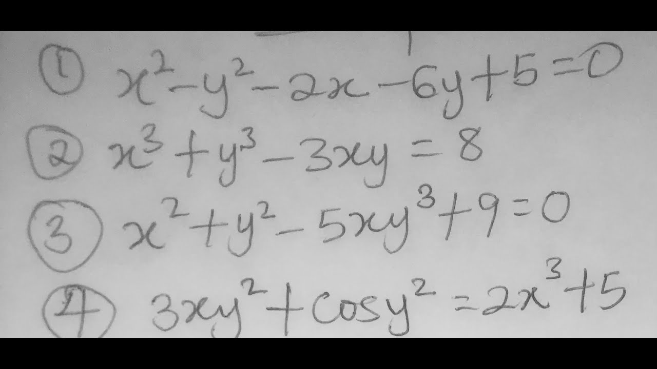 Shortcut: Implicit differentiation