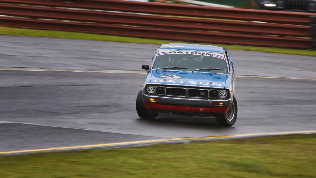 VHRR Historic Sandown 2025 - Sprint 1 - Datsun 240K Group C touring car