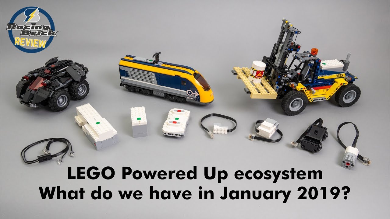 LEGO Powered Up status review January 2019 - what we have and how they work with each other?