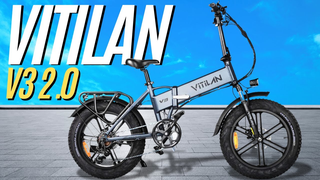 Обзор Vitilan V3 2.0 – складной электровелосипед с широкими шинами и отличным соотношением цены и...