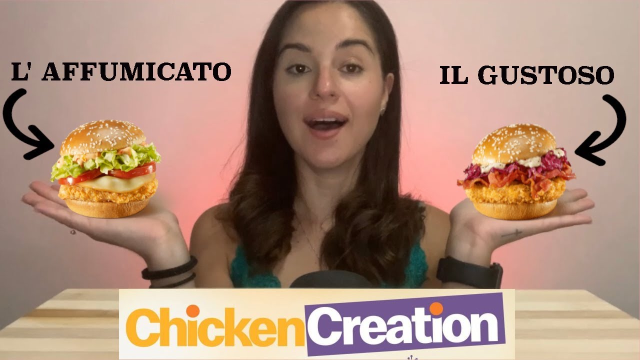 ASMR ITA | PROVO I NUOVI PANINI CHICKEN CREATION 😋