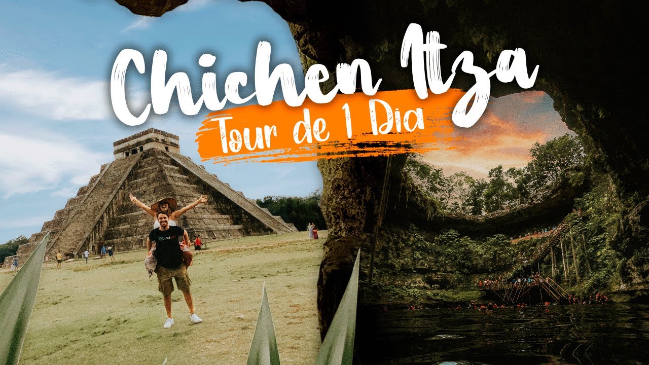 Chichen Itza Mexico Tour de 1 Dia 🔥 | Chichen Itza, Cenote, Valladolid 3x1