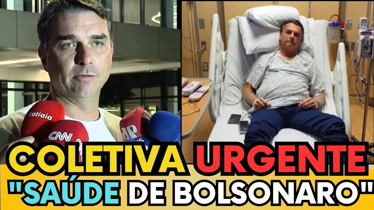 🚨 BOLETIM URGENTE: COLETIVA DE IMPRENSA! MEDICOS FALAM SOBRE ESTADO DE SAUDE DE BOLSONARO - VEJA