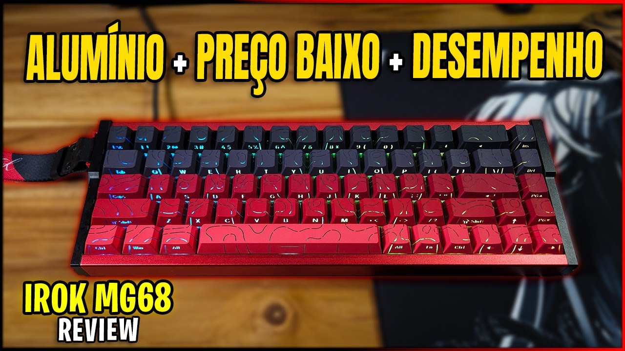Alumínio e Performance por Preço Baixo! | Irok MG68 Pro Review