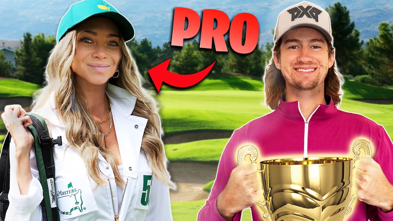 I Hired a Professional Golfer to Be My Caddy! (Ft. Hailey Ostrom and CEO of Golf)