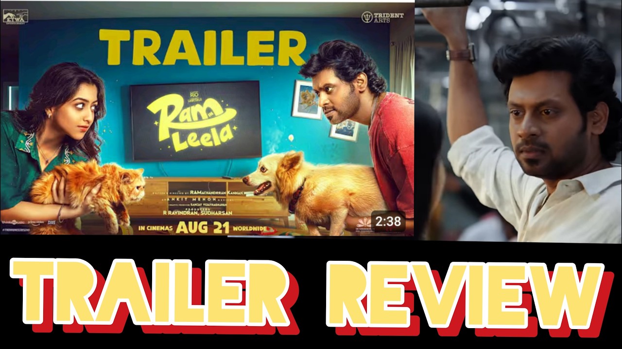 Ram Leela - Official Trailer Review Rio Raj |Vartika | Ankit Menon |
