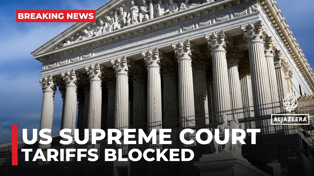 US Supreme Court rules against Trump's global: Tariffs enacted under emergency federal law