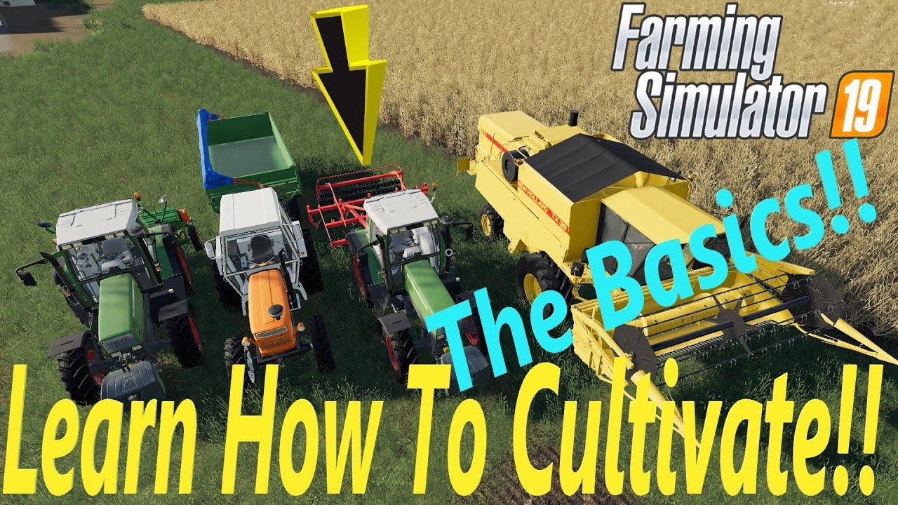 Farming Simulator 19 Tutorial!! Starting Your Farming Career!! The Basics!! A Beginner's Guide! #1