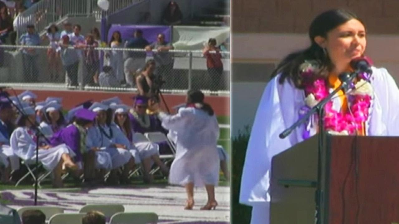 High School Cuts Mic on Valedictorian's #MeToo Graduation Speech