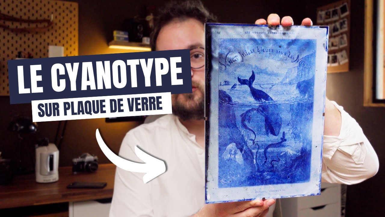 RÉALISER UN CYANOTYPE SUR PLAQUE DE VERRE