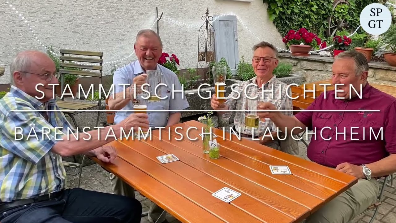 Stammtische im Ostalbkreis: Der „Bärenstammtisch“ in Lauchheim.