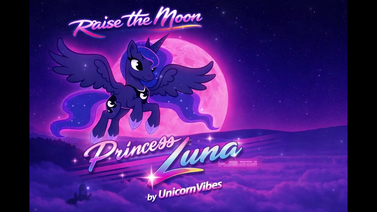 UnicornVibes - Raise the Moon Princess Luna (80's Euro pop, Disco)