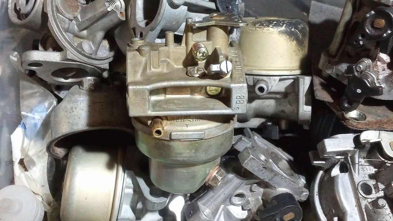 Démontage nettoyage carburateur honda tondeuse mcculloch