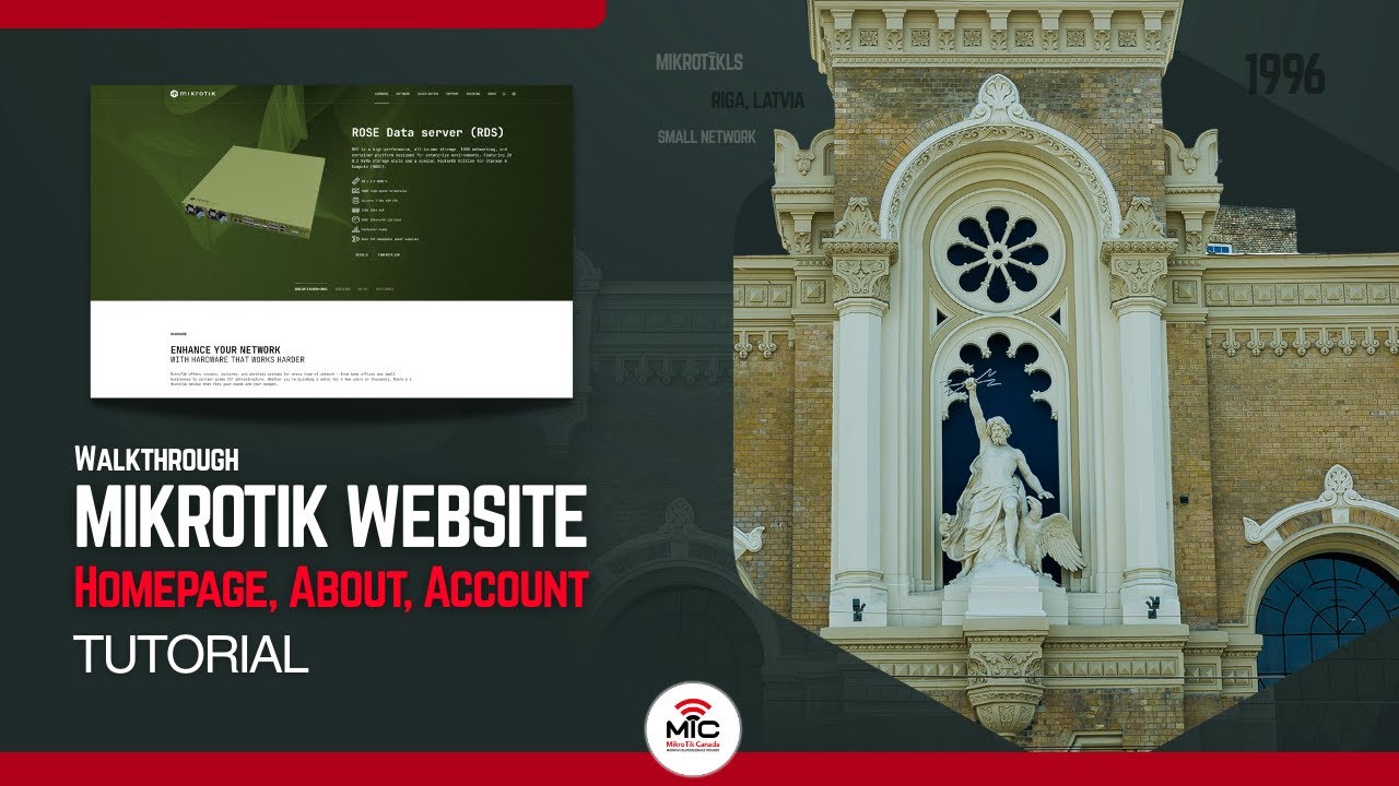 MikroTik Website Tour: Homepage, About, and Account Explained