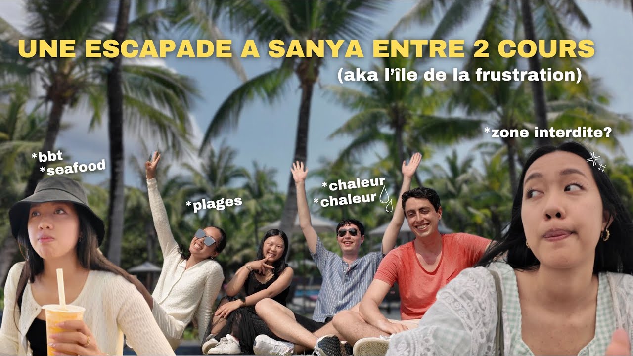 🇨🇳 Sanya vlog | le Hawaii de Chine ? Plages paradisiaques, temple, hot springs