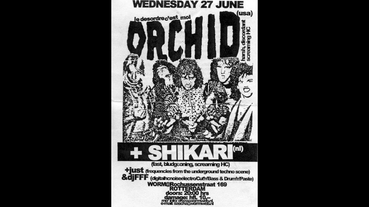 Shikari @ Worm, Rotterdam NL 27 June 2001