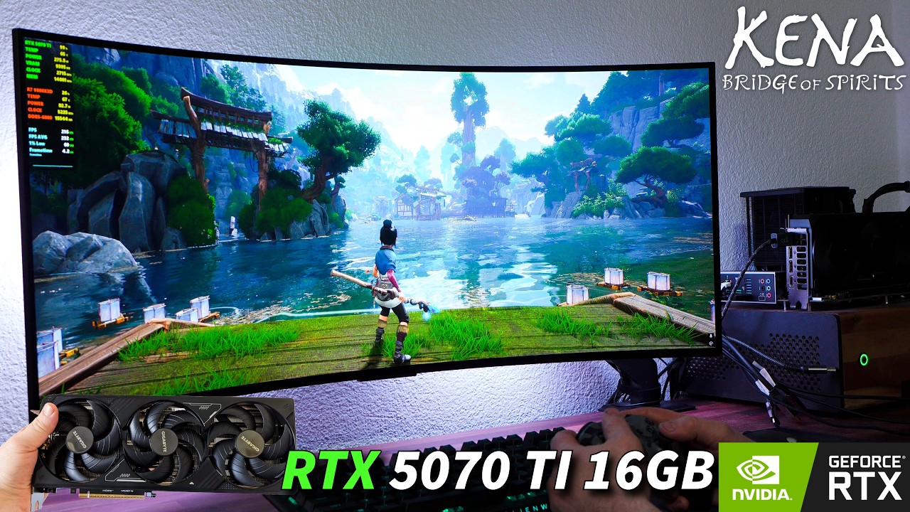 Kena Bridge of Spirits - RTX 5070 TI 16GB - LG UltraGear 39