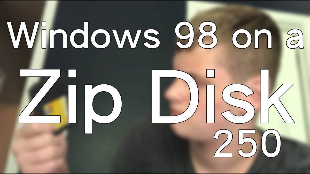 Windows 98 on a Zip disk | Why do I even...?