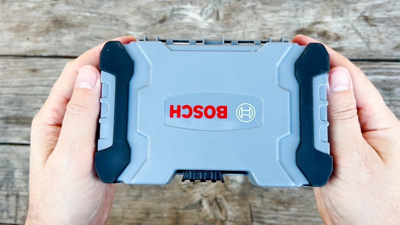 Столько насадок в одной коробке 😳 Набор Bosch из 43 предметов (без комментариев)
