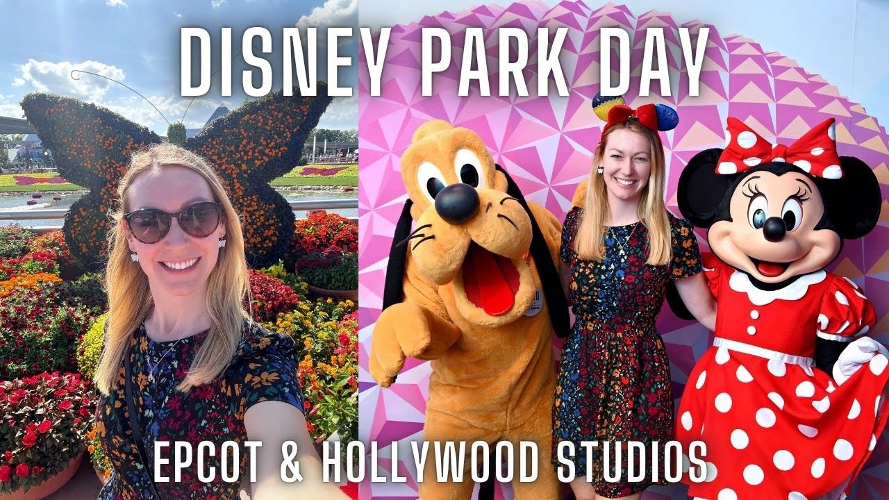 Disney Park Hopping Day! Epcot & Hollywood Studios with Magical Meg! Flower & Garden Festival, Rides