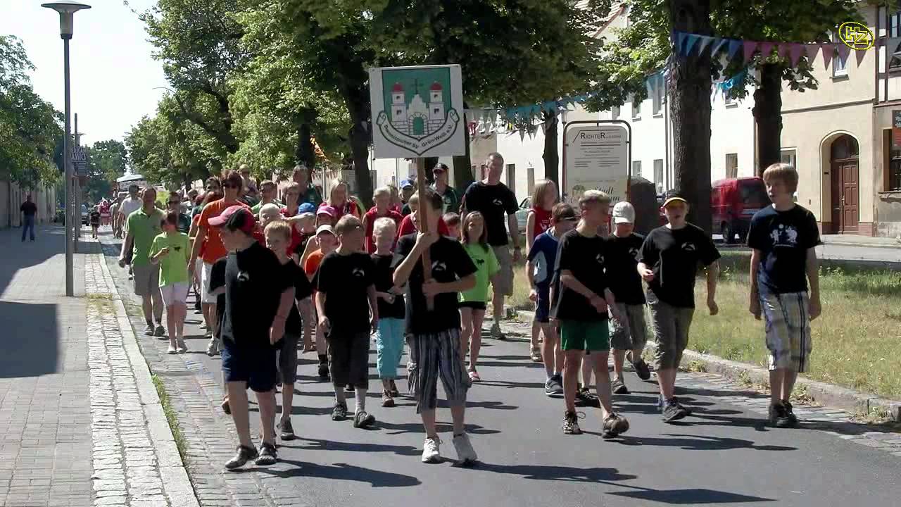 27. Dommitzscher Gänsebrunnenfest 2010 - Teil1 Festumzug - HD