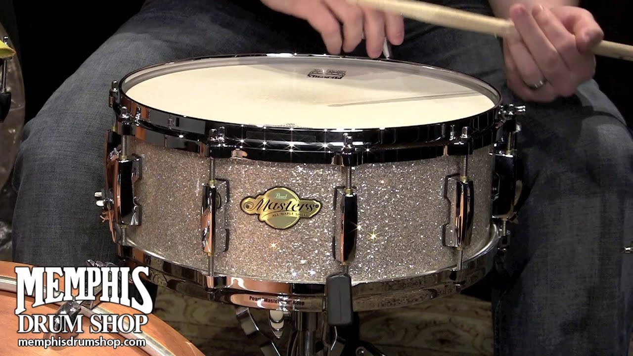 Pearl 14 x 5.5 Masters MCX Maple Snare Drum - Diamond Glitter