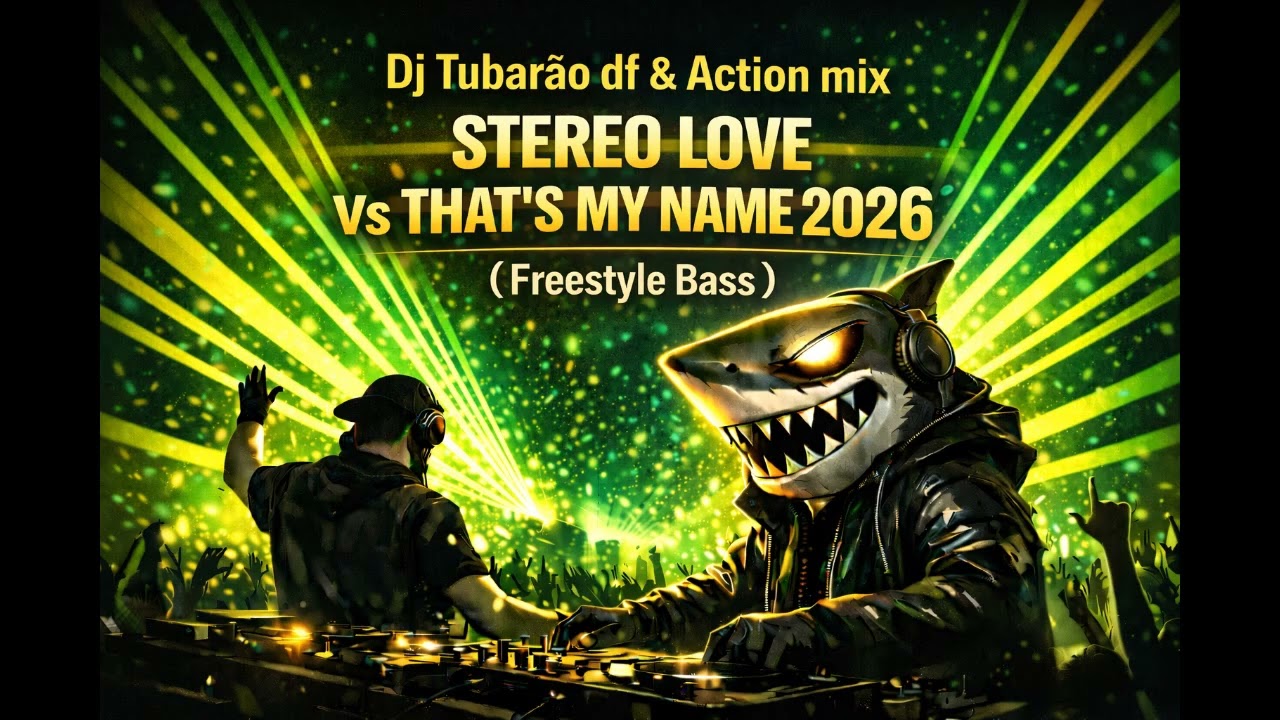 Dj Tubarão df & Action mix - Stereo Love Vs That's My Name 2026  Freestyle Bass