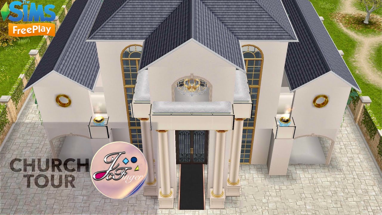 Sims FreePlay ⛪️| CHURCH TOUR | LIVE BUILD 🛠🚧 By Joy.