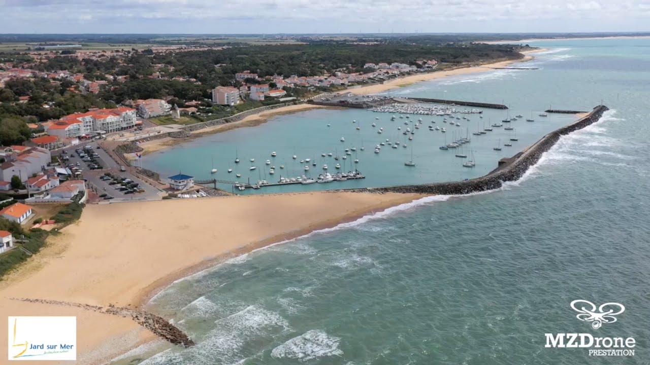 Port de Jard sur mer MZDrone Prestation