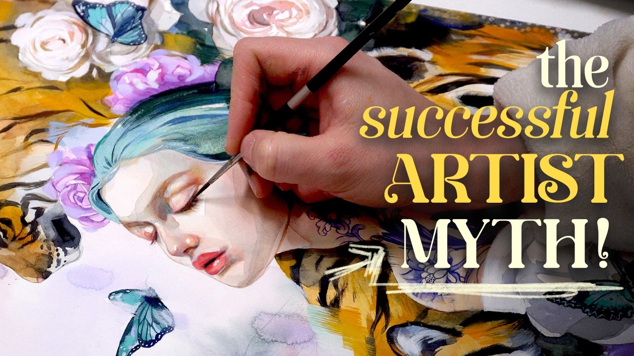 Why Being an Artist feels harder than ever (and what actually helps) + go with me to the Louvre! 🫶🖼️