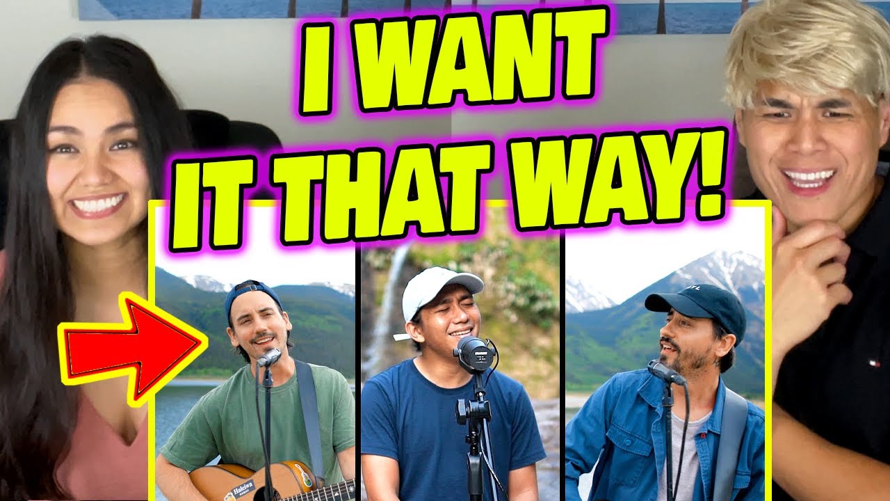 REACTION to Music Travel Love ft. Francis Greg | Backstreet Boys - I Want It That Way (Cover)
