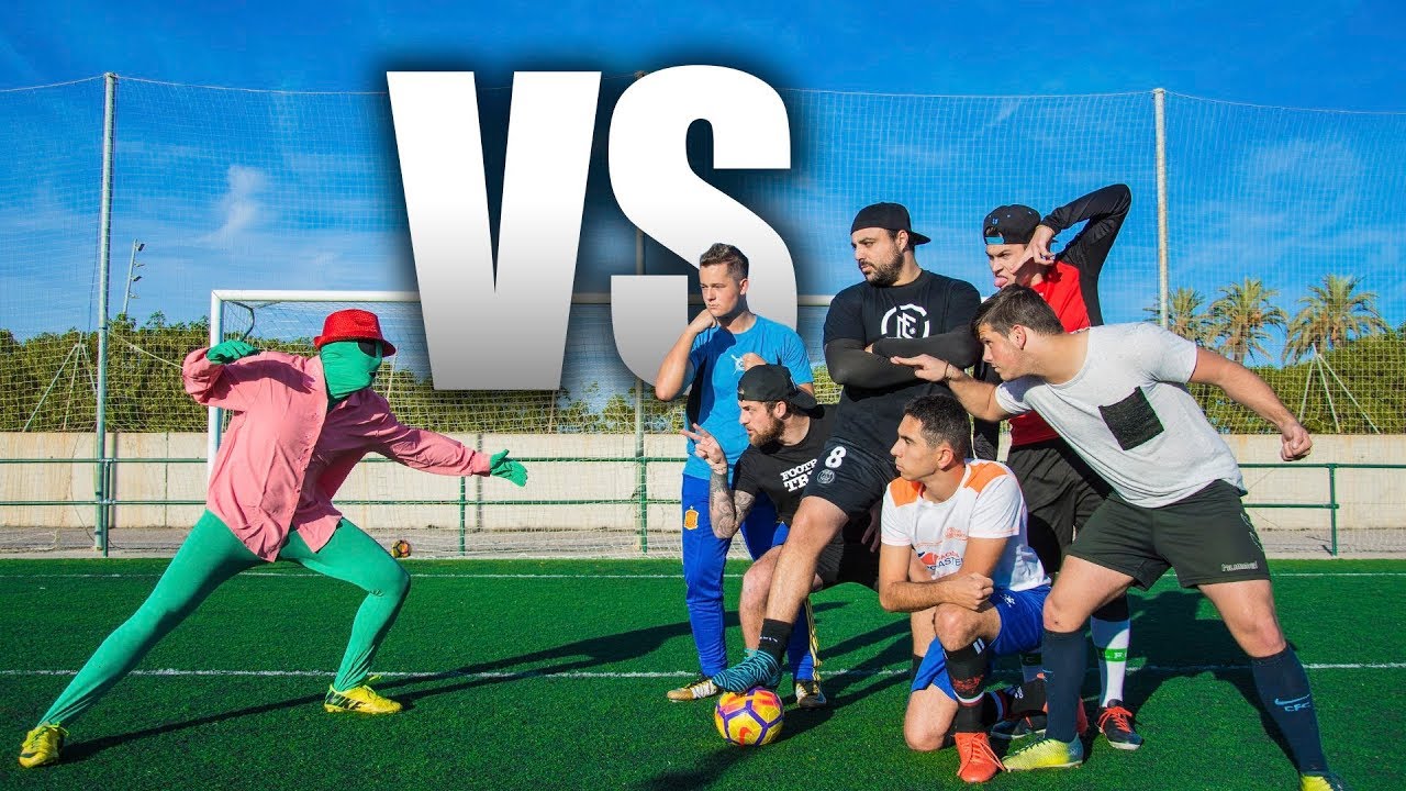 &iexcl;&iexcl;&iexcl;CRAZY CREW VS ALIEN!!! Epic Retos de f&uacute;tbol