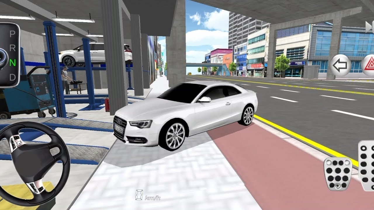 My New Oudi Car for Parking ready 3D driving class android game #videos 