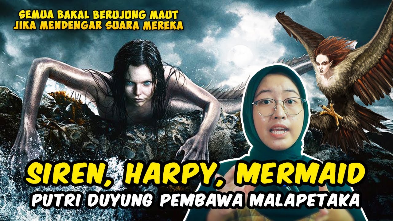 CANTIK DAN BERBAH4YA..!!! SEPERTI INI KISAH SEBENARNYA PUTRI DUYUNG.. | KISAH MITOLOGI YUNANI