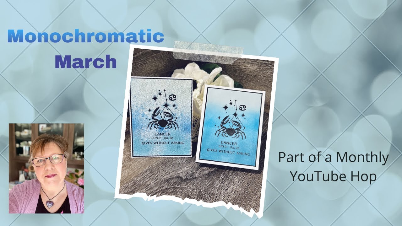 A Blue Zodiac Vibe - Monochromatic March
