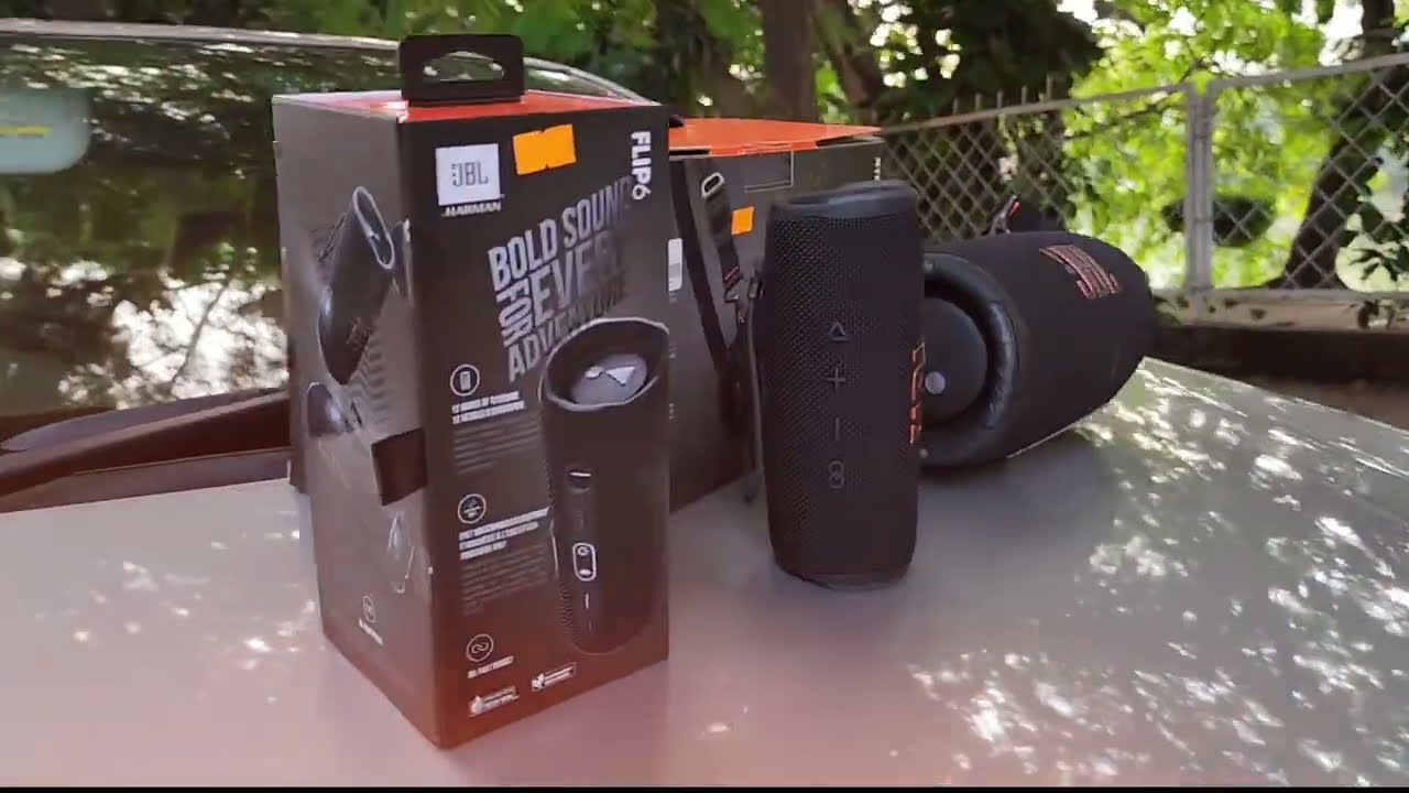 How to use Jbl extreme 3 and Flip 6 as a car sound system.