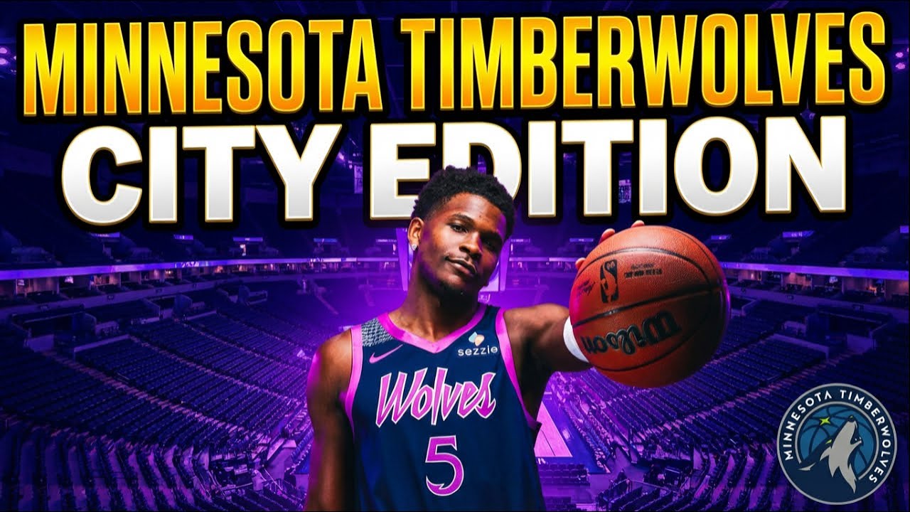 Anthony Edwards New Minnesota Timberwolves Jersey Drop