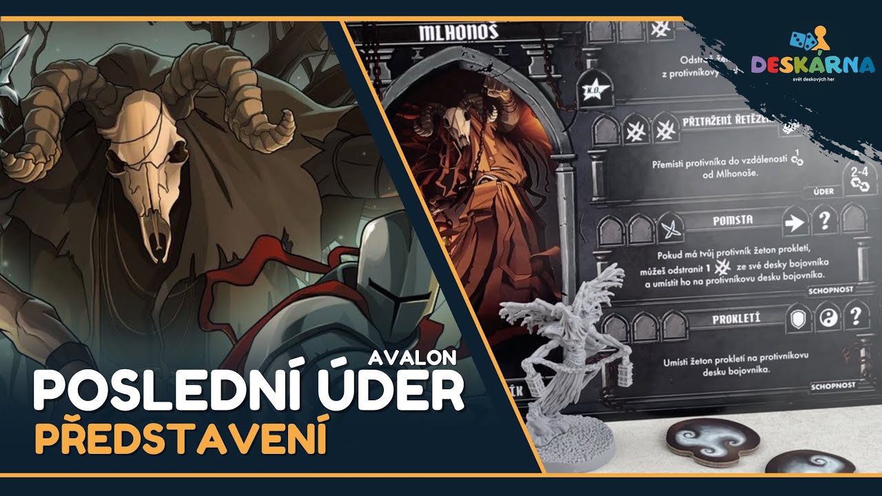 Poslední úder: Avalon - Může se arénová dvojkovka ze světa Tainted Grail rovnat sérii Unmatched? ⚔️