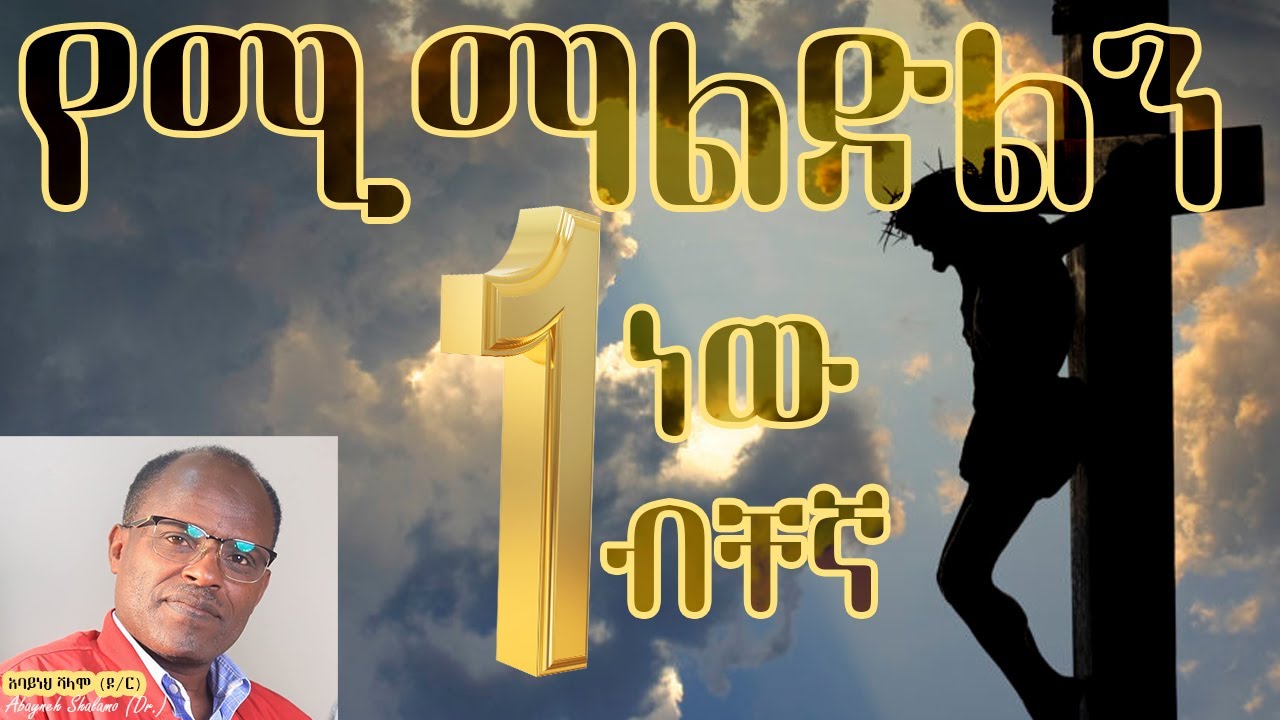 የሚማልድልን አንድ ነው ብቸኛ (አዲስ መዝሙር በአባይነህ ሻላሞ)