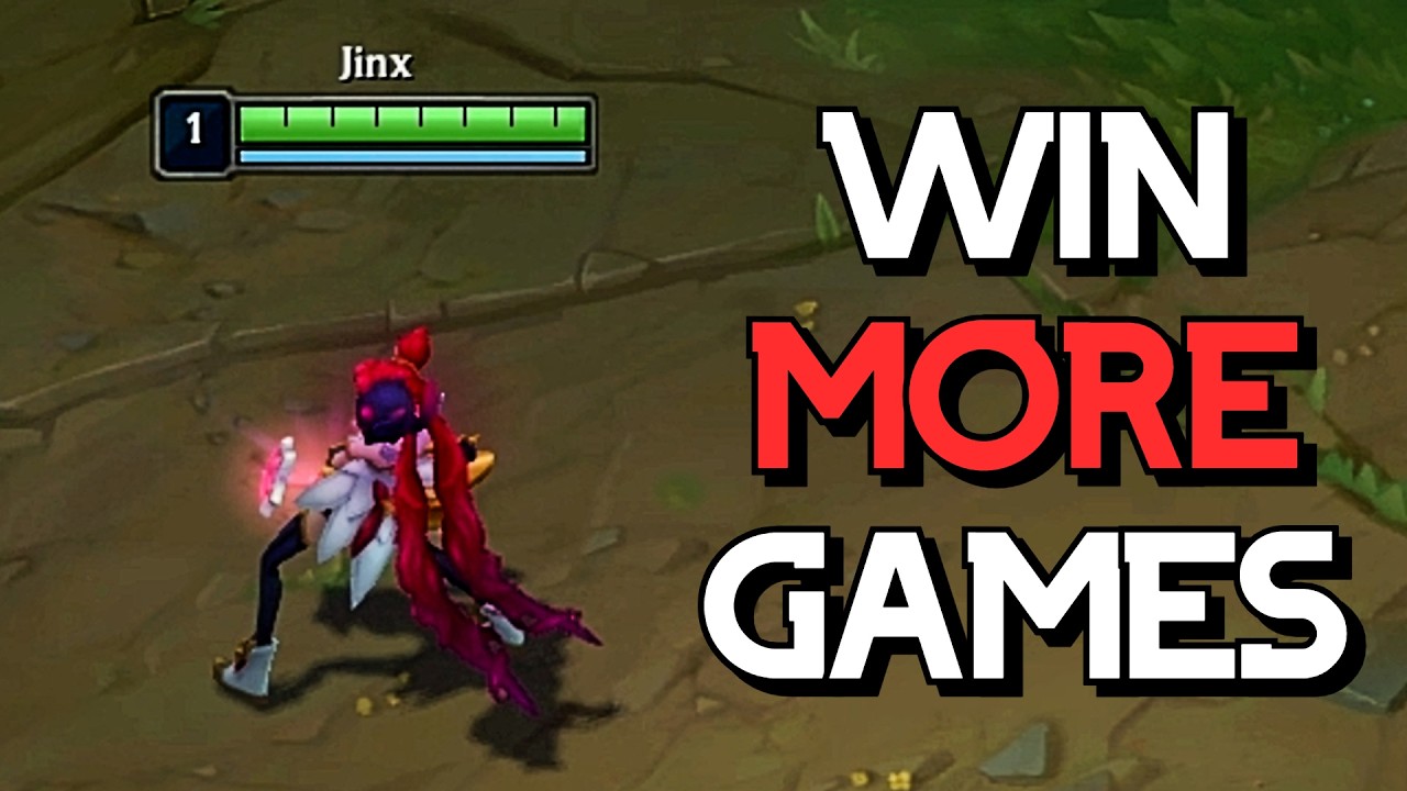 How To Snowball and Carry More Games With Jinx! (guide)